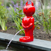 fontaine de jardin demon - h45 cm - ubbink